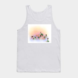 People of Color Mermaid Lagoon Quote Tank Top